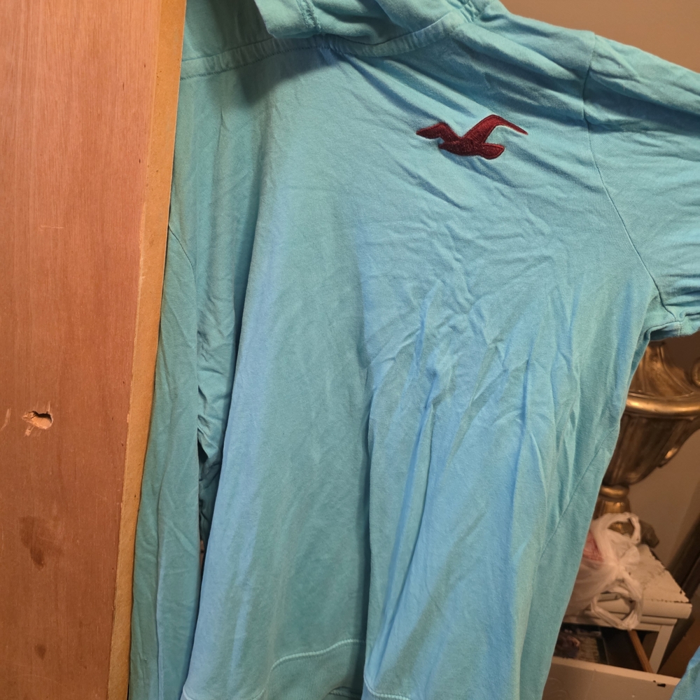 Men's Blue Hollister Shirt